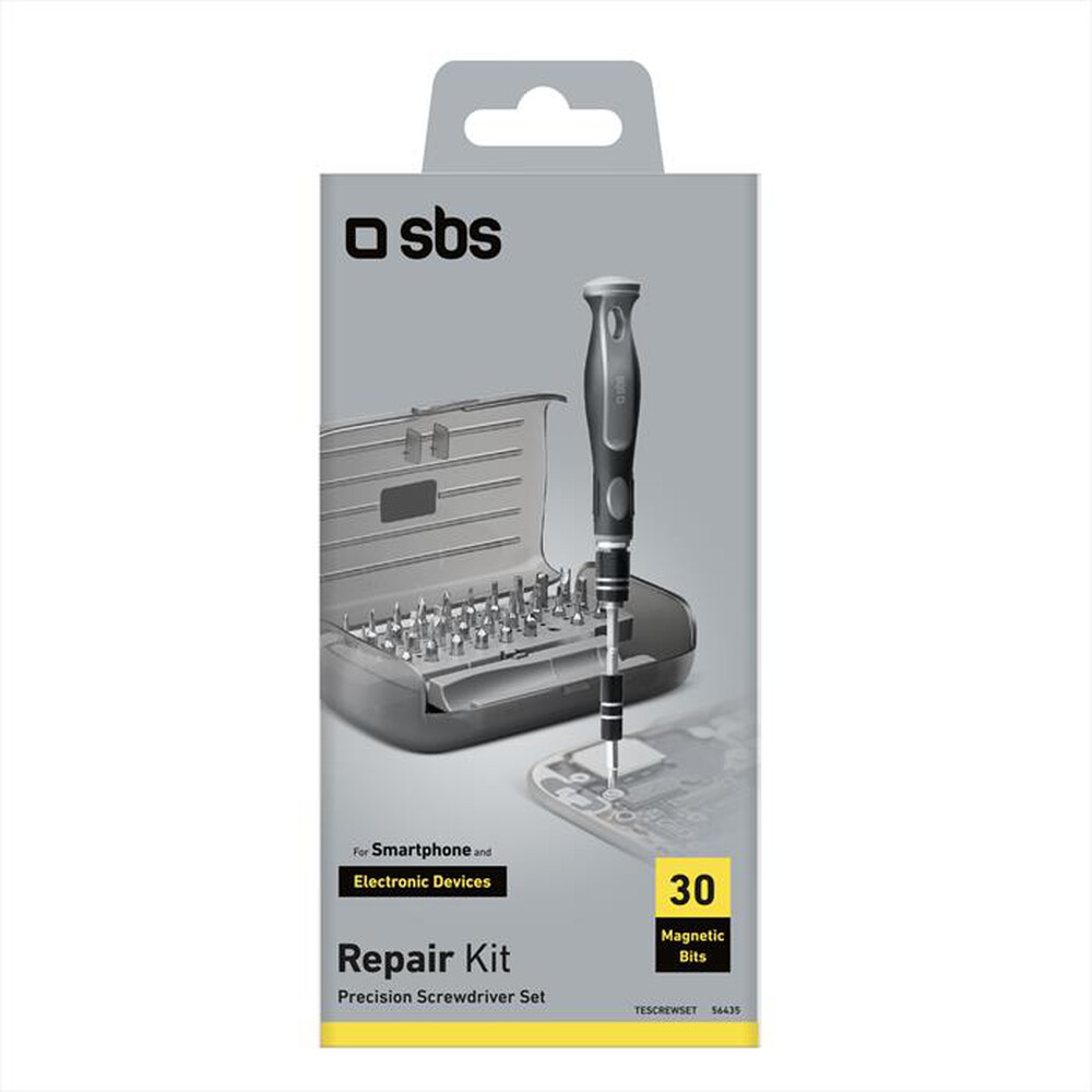 "SBS - Kit cacciavite e punte TESCREWSET"