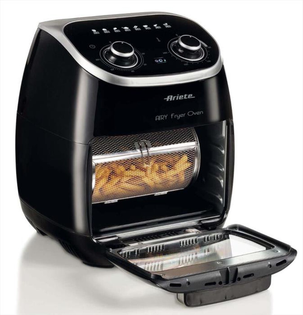 "ARIETE - 4619 Airy Fryer Oven Friggitrice ad aria+Forno 11L-Nero"