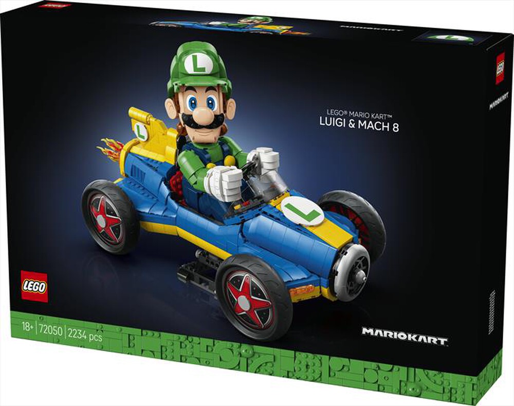 Immagine del prodotto LEGO - SUPER MARIO Mario Kart: Luigi e Mach 8 - 72050