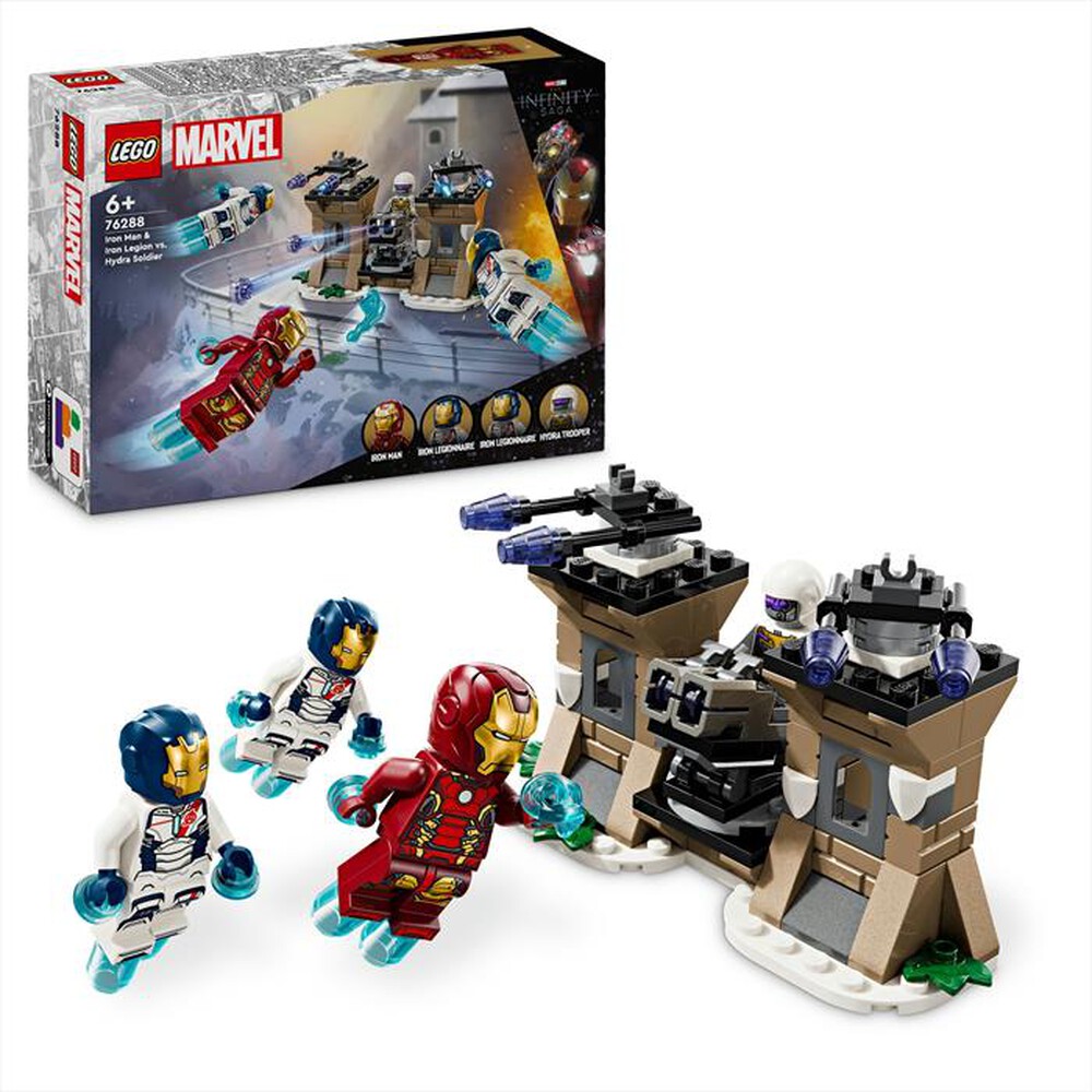 Immagine del prodotto LEGO - Iron Man e Legione di ferro vs Soldato Hydra 76288