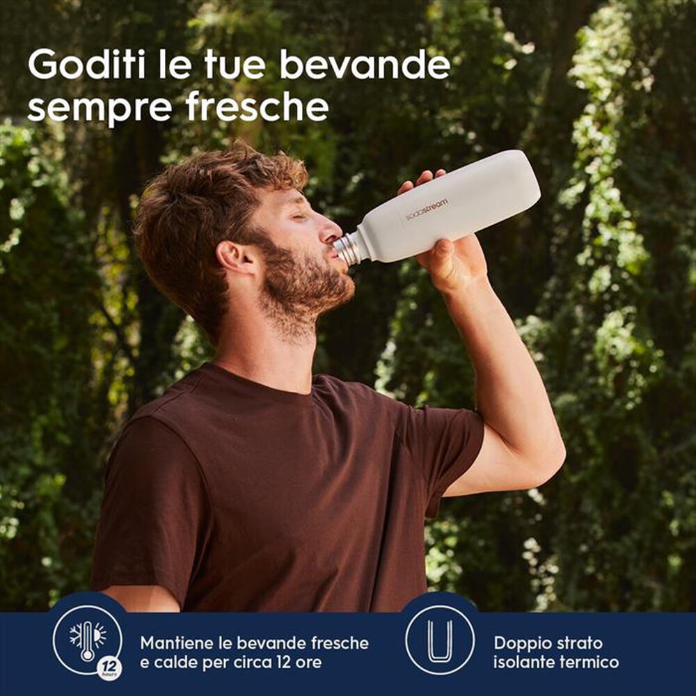 Immagine del prodotto SODASTREAM - Borraccia Termica Fizz&Go Sand-BEIGE