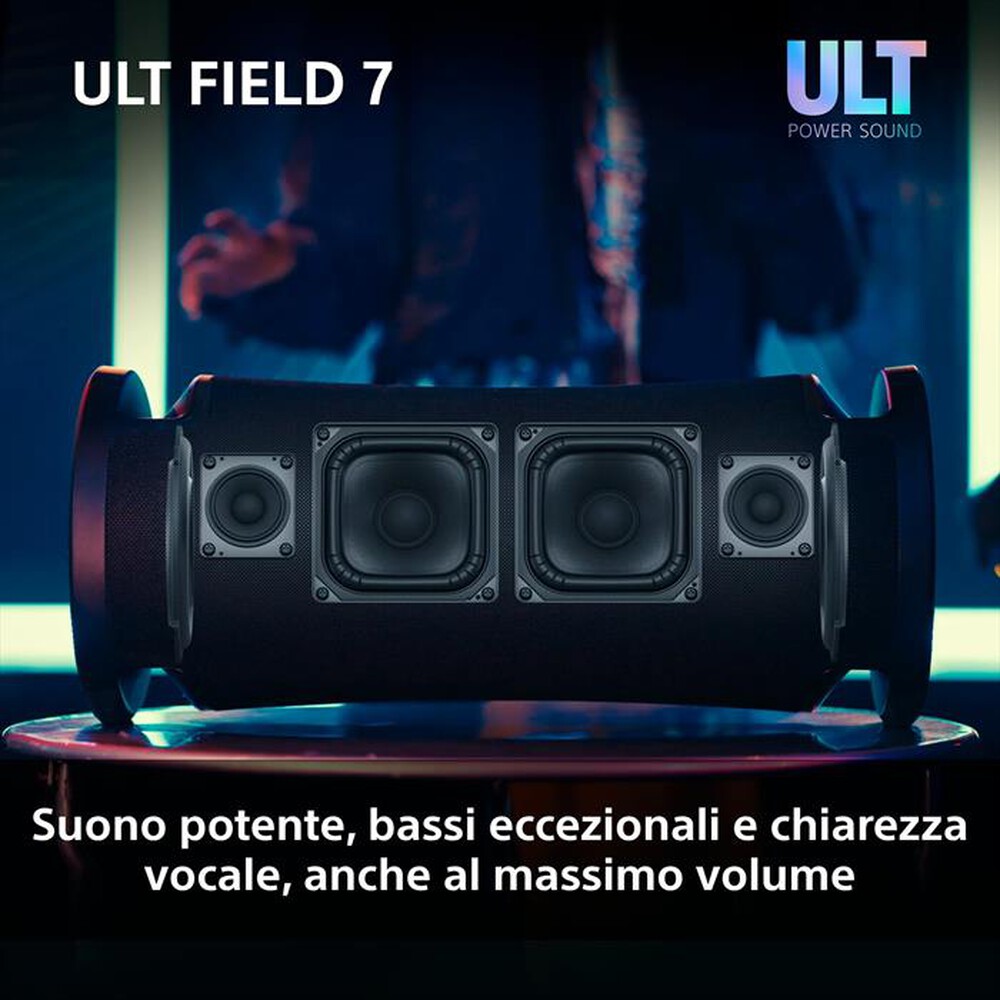Immagine del prodotto SONY - Speaker portatile wireless SRSULT70B.EU8-nero