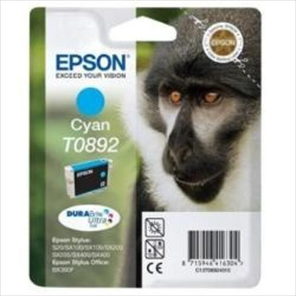 Immagine del prodotto EPSON - Cartuccia inchiostro ciano C13T08924021-Ciano