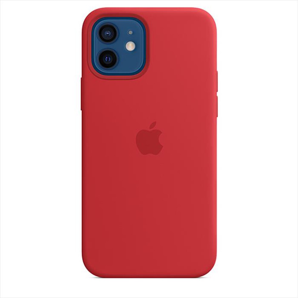 "APPLE - Custodia MagSafe in silicone iPhone 12/12 Pro-(PRODUCT)RED"