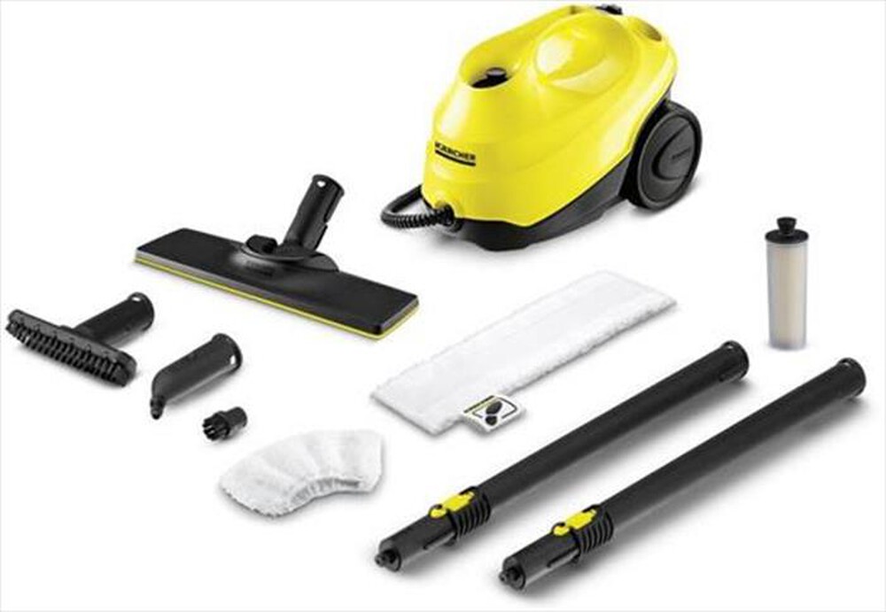 "KARCHER - Generatore di vapore SC 3 EasyFix-Nero/Giallo"