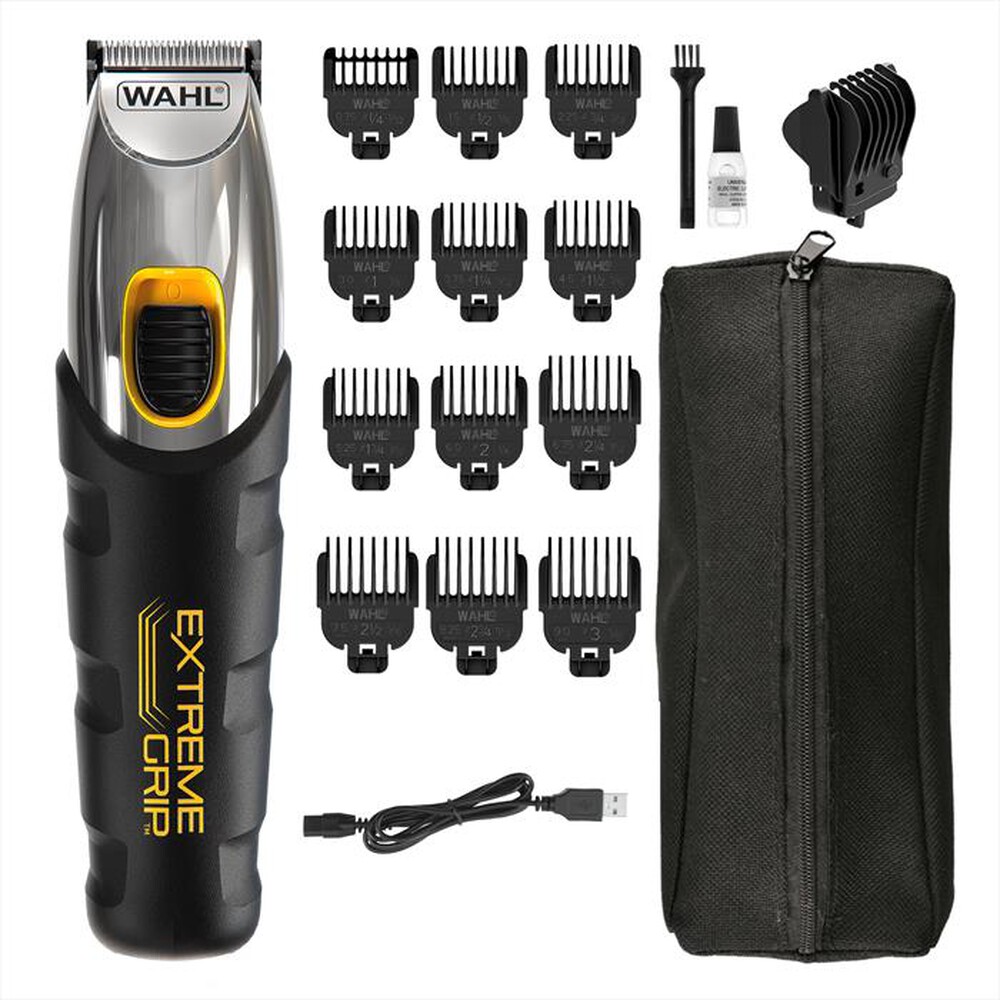 "WAHL - Regolabarba 09893.0440-Nero/Inox"
