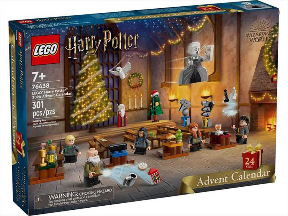 "LEGO - Harry Potter Calendario dell’Avvento 2024 - 76438-Multicolore"