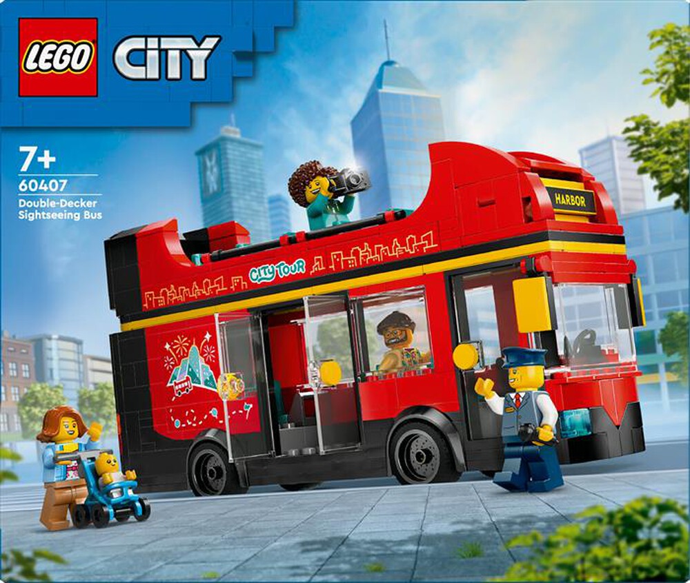 Immagine del prodotto LEGO - CITY Autobus turistico rosso a due piani 60407