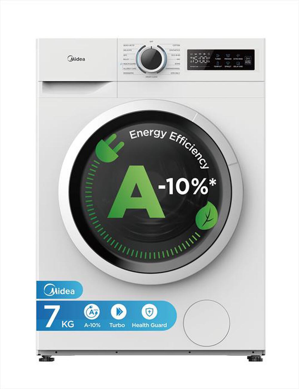 Immagine del prodotto MIDEA - Lavatrice MF110W70BA10/W-IT 7 Kg Classe A-Bianco