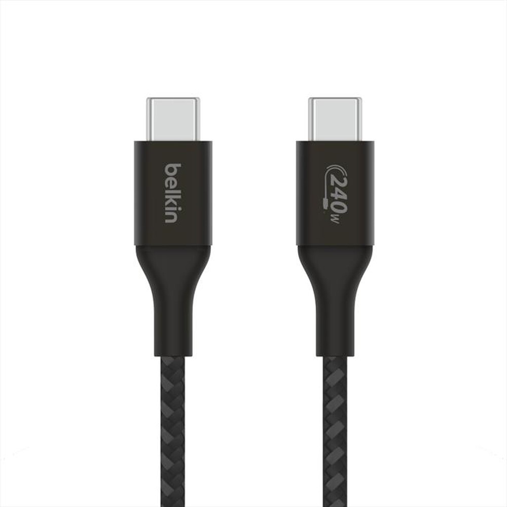 "BELKIN - Cavo di ricarica 240W USB-C TO USB-C CABLE 1M-nero"