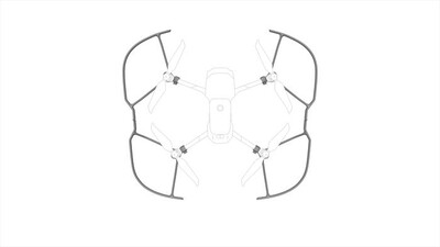 DJI - MAVIC 2 - PROTEZIONE ELICHE PART 14-GRIGIO