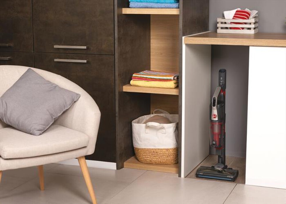Immagine del prodotto HOOVER - Aspirapolvere ricaricabile HF522STH-Grigio, Rosso