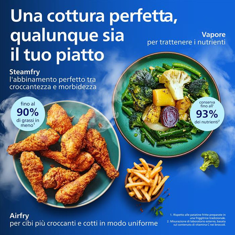 Immagine del prodotto PHILIPS - Friggitrice ad aria AIRFRYER Serie 5000 NA565/02-Inox