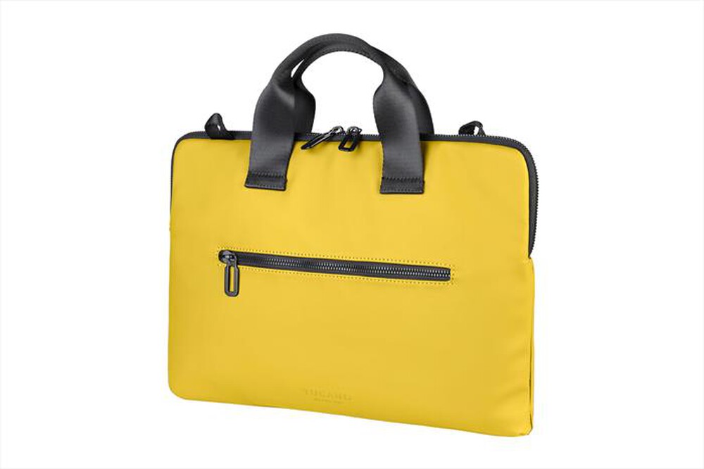 "TUCANO - Borsa GOMMO per MacBook Air 15\"/laptop fino a 14\"-GIALLO"