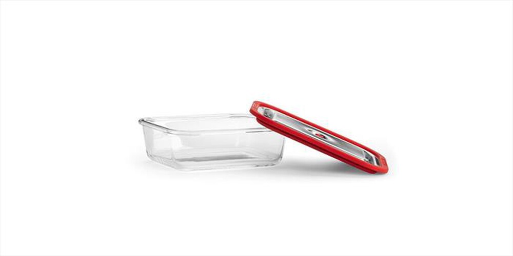 "MAGIC VAC - TEGLIA \"FREE\" IN VETRO ACCIAIO 1250ML-TRASPARENTE"