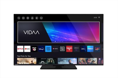 TOSHIBA - Smart TV LED UHD 4K 55" 55QV3463DA-Nero