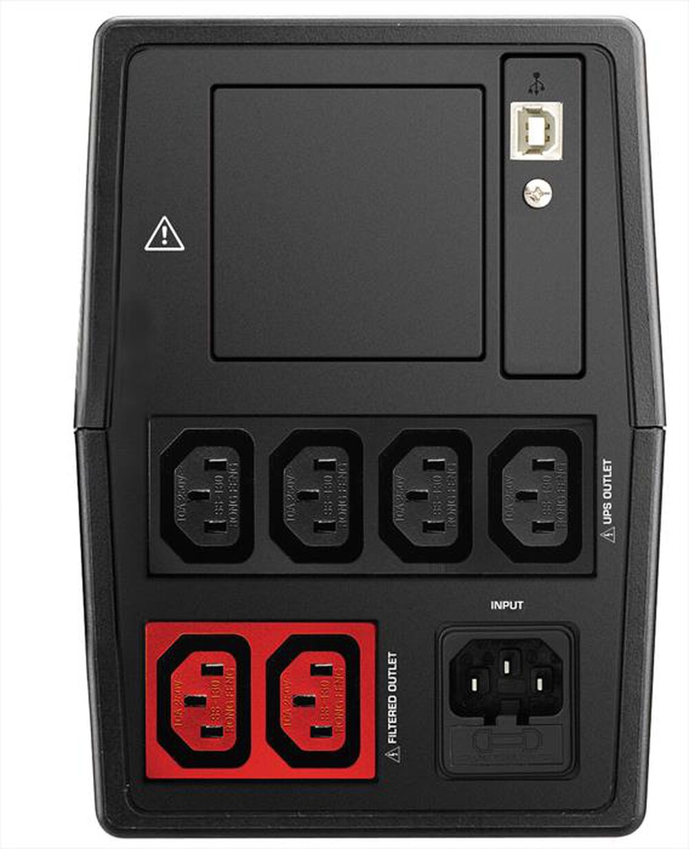 "NILOX - UPS PREMIUM LINE INTERACTIVE 2000 VA-Nero"