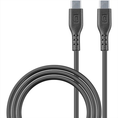 CELLULARLINE - Cavo 5A da USB-C a USB-C da 200 cm-Nero