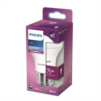 PHILIPS - LED  GOCCIA 75W E27 6500K NON DIM-White