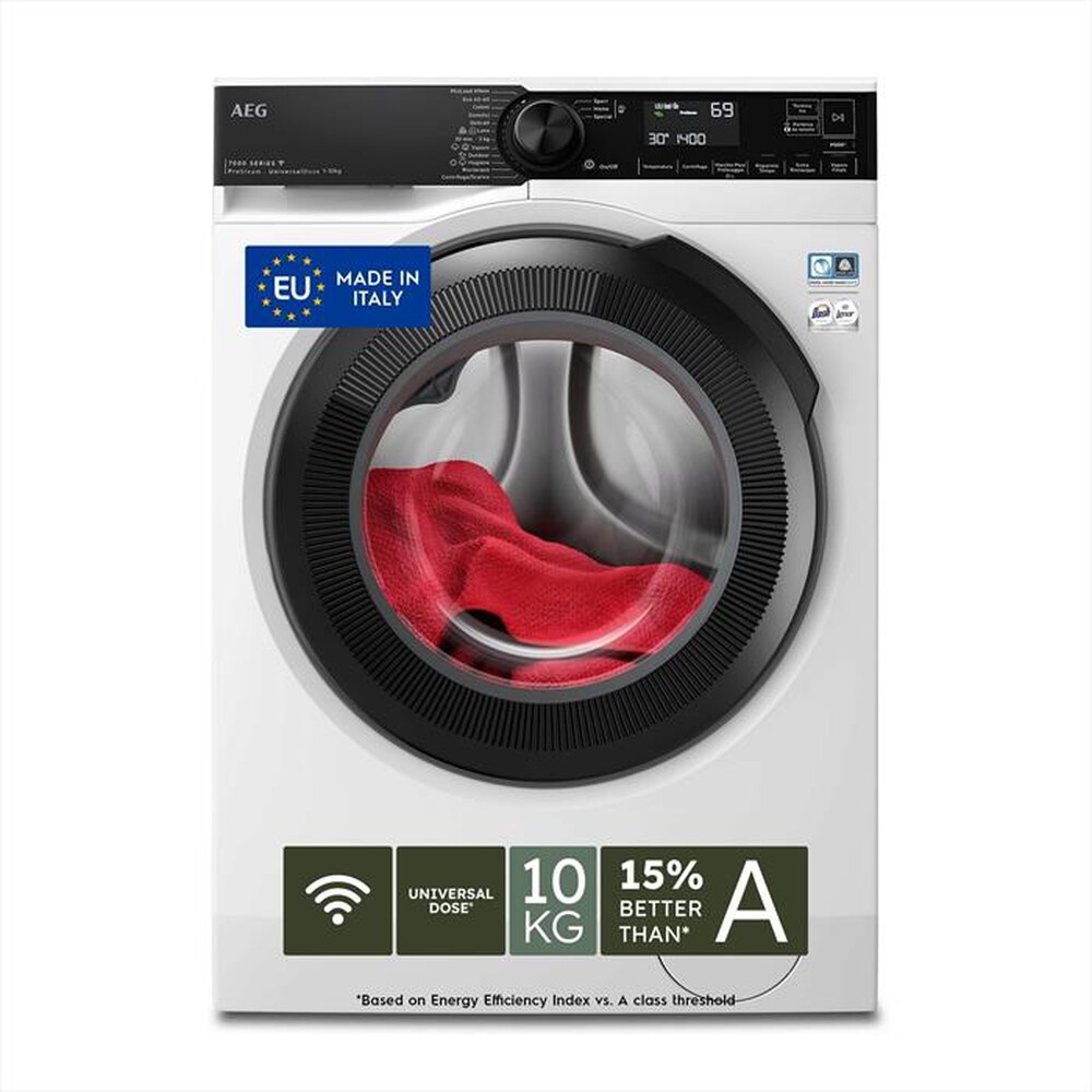 Immagine del prodotto AEG - Lavatrice LR7H14ABY 10 Kg Classe A-Bianco/obl&ograve; nero