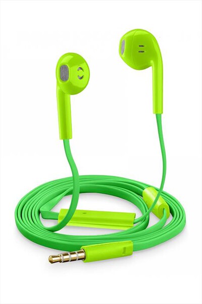 CELLULARLINE - SLUGSMARTG Auricolari con filo-Verde