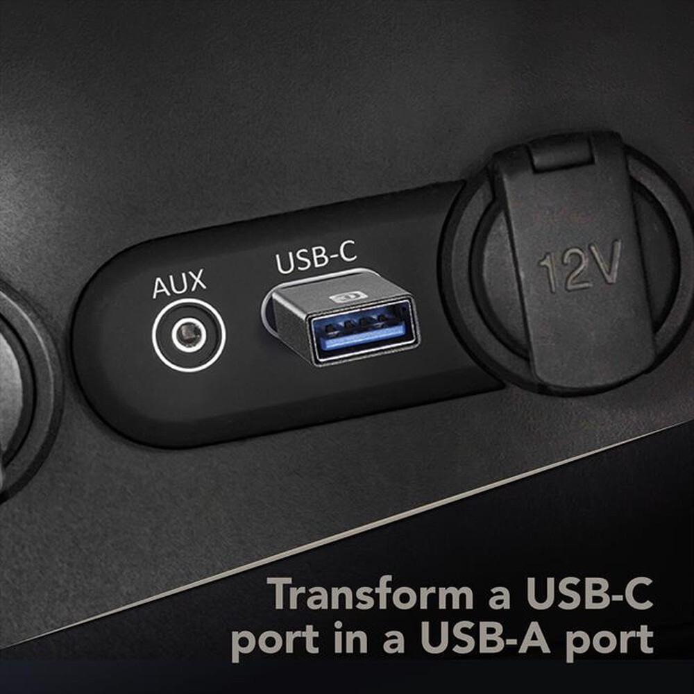 Immagine del prodotto CELLULARLINE - USBA2CCARADAPTERK Adattatore-Nero