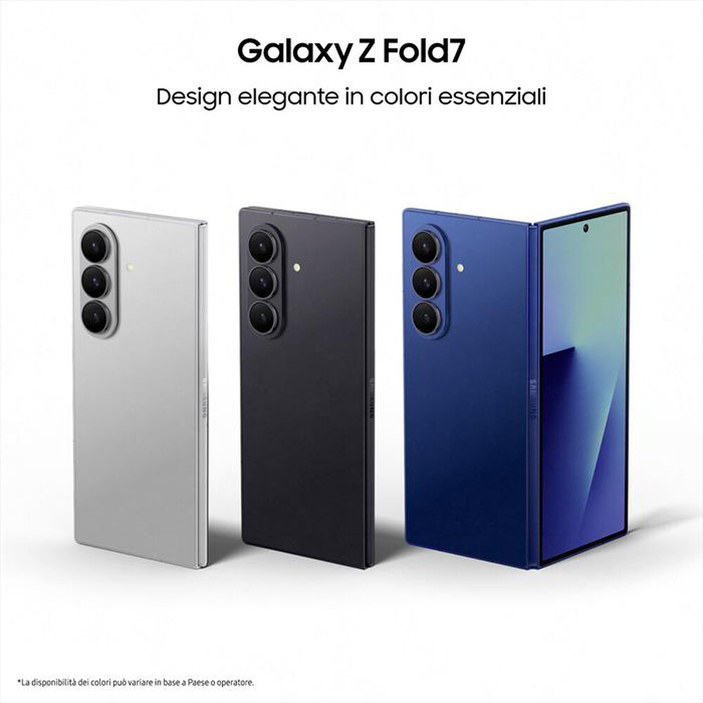 Immagine del prodotto SAMSUNG - Galaxy Z Fold7 12+512GB-Silver Shadow