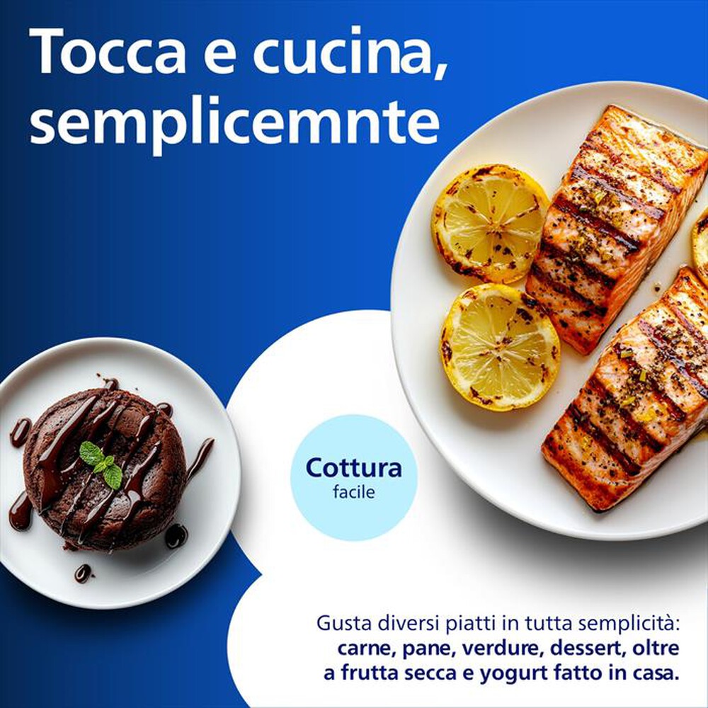 Immagine del prodotto PHILIPS - Friggitrice ad aria AIRFRYER Serie 5000 NA565/02-Inox