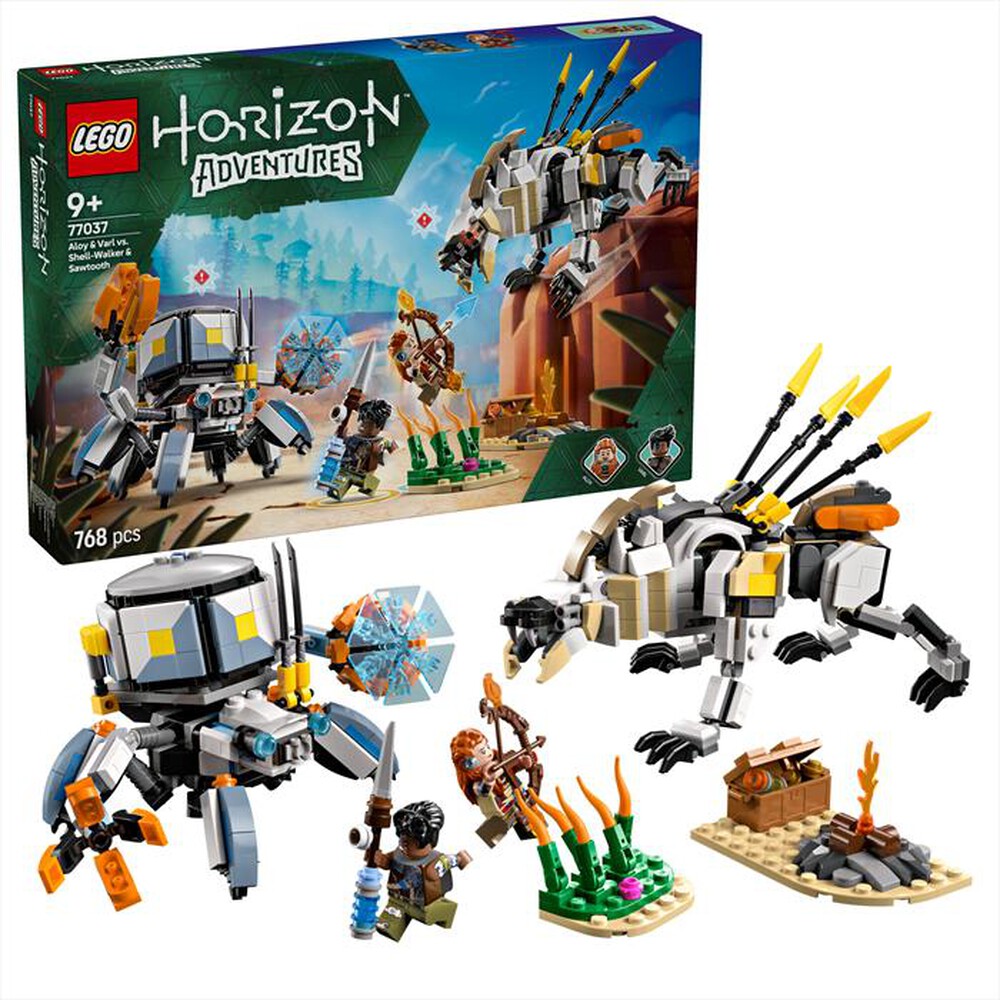 Immagine del prodotto LEGO - HORIZON Aloy e Varl vs Arcapode e Secodonte 77037