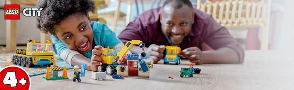 Immagine del prodotto LEGO - CITY GREAT VEHICLES Camion da cantiere e gru 60391