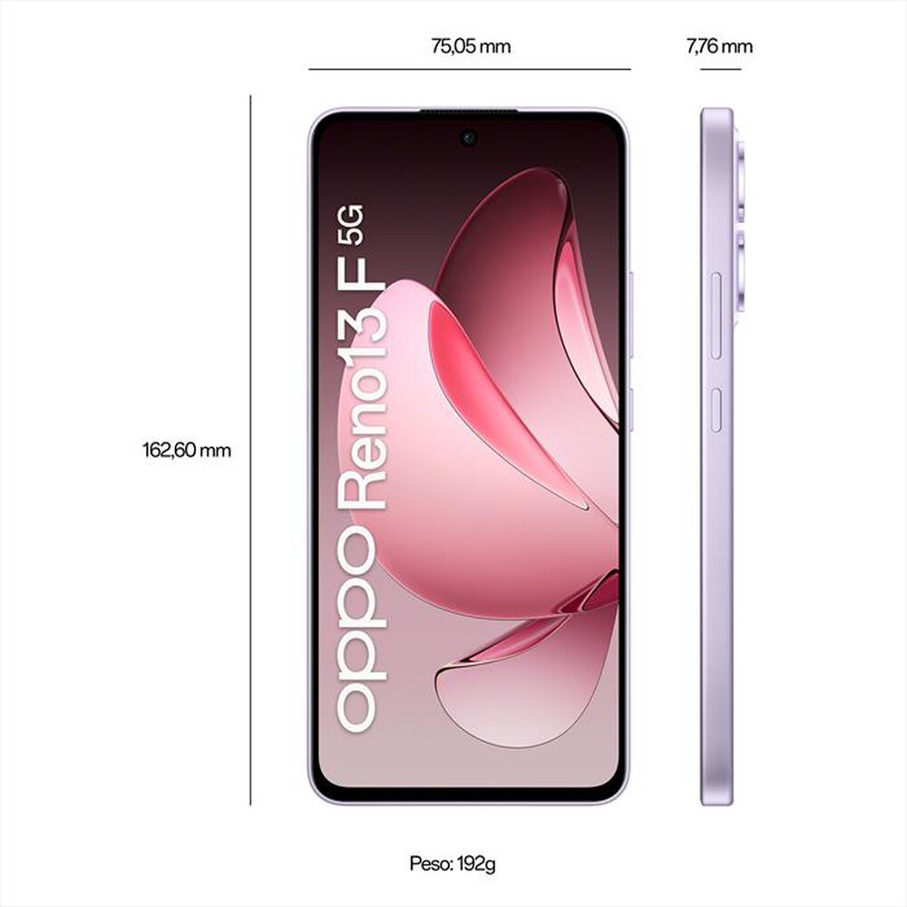 Immagine del prodotto OPPO - Smartphone RENO13 F 5G 8+256-Plume Purple