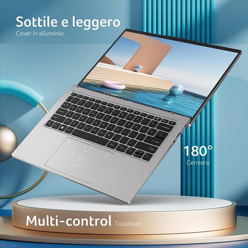 "ACER - NOTEBOOK SWIFT GO 14 SFG14-73-73TU 14\"-Silver"