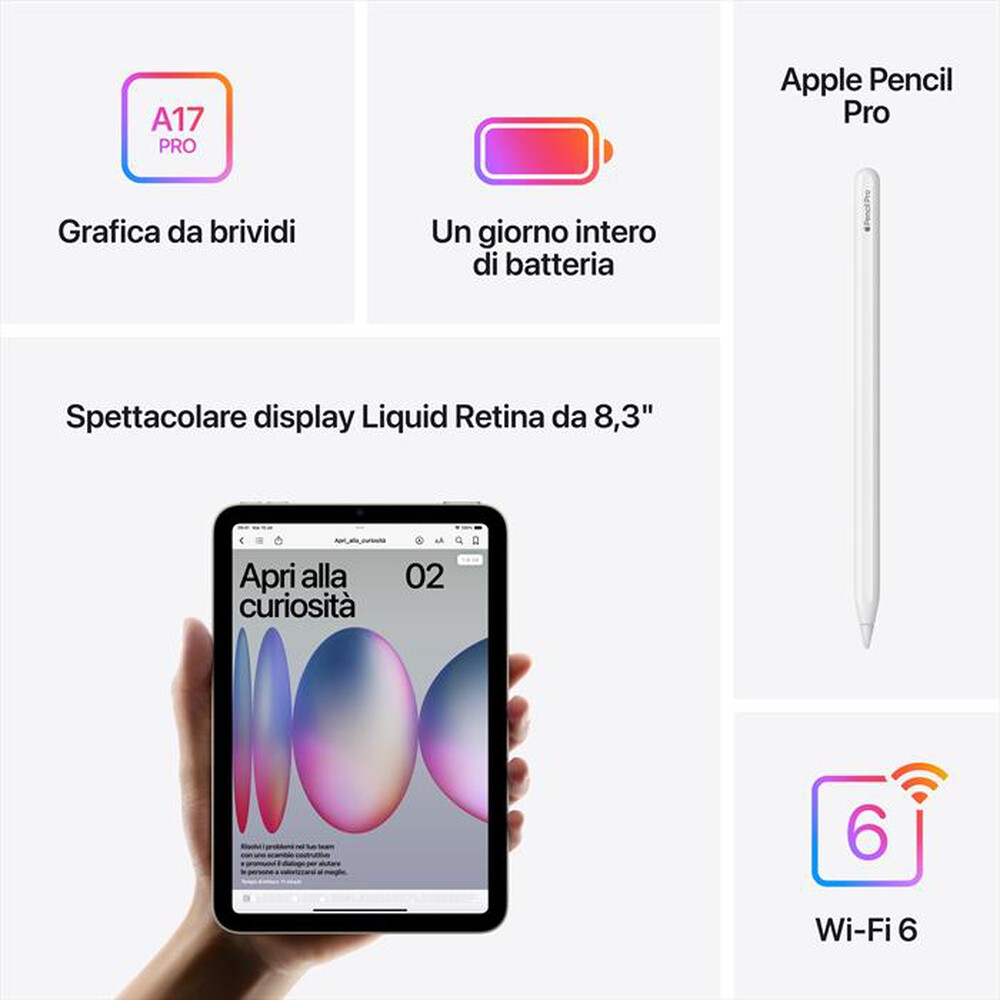 Immagine del prodotto APPLE - iPad Mini Wi-Fi 128GB-Galassia