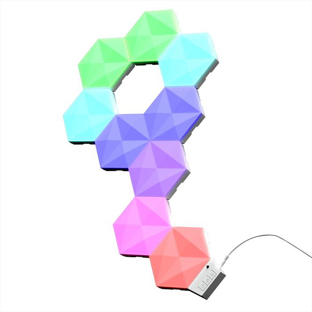 "TRUST - GXT902 VYBZ RGB HEXAGON LIGHT PANELS-White"