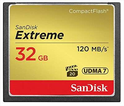 SANDISK - Compact Flash Extreme 32GB