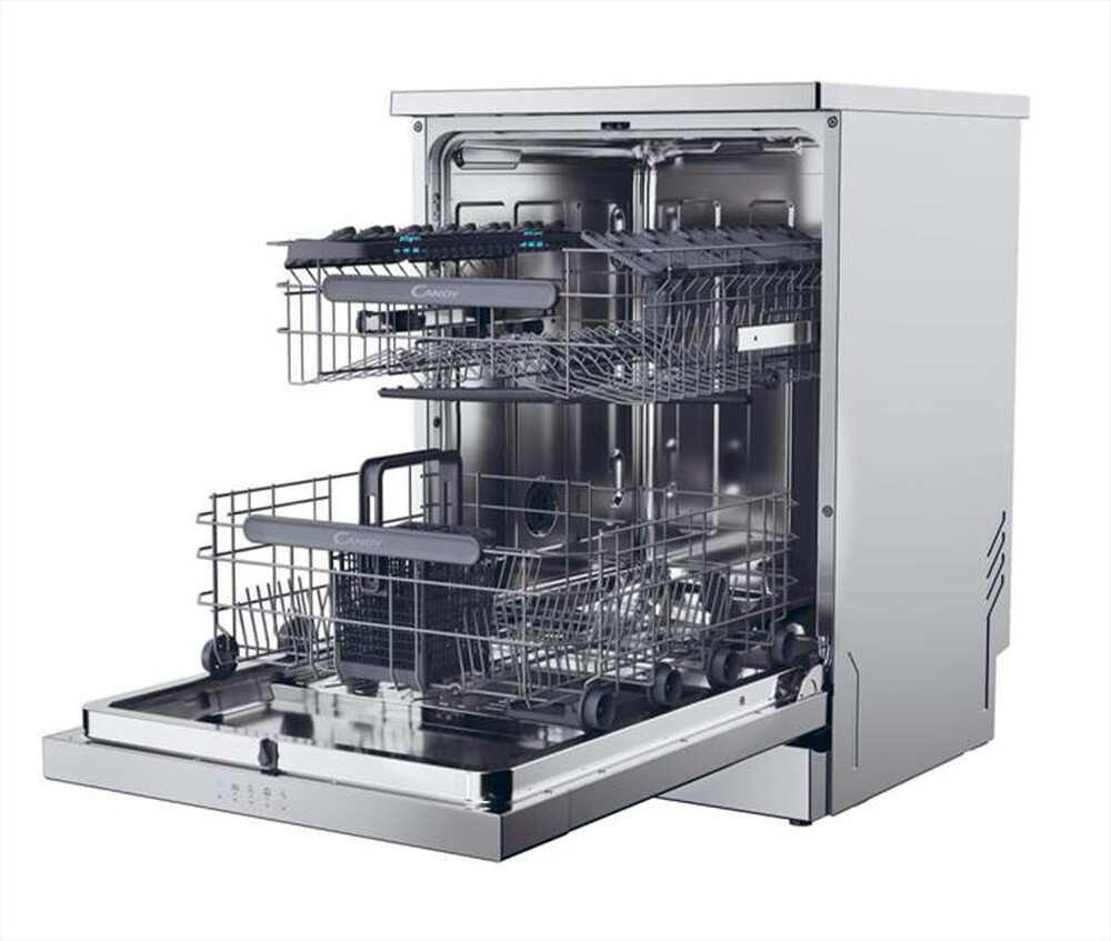 Immagine del prodotto CANDY - Lavastoviglie CF 4E7L0X Classe E 14 coperti-Acciaio inossidabile