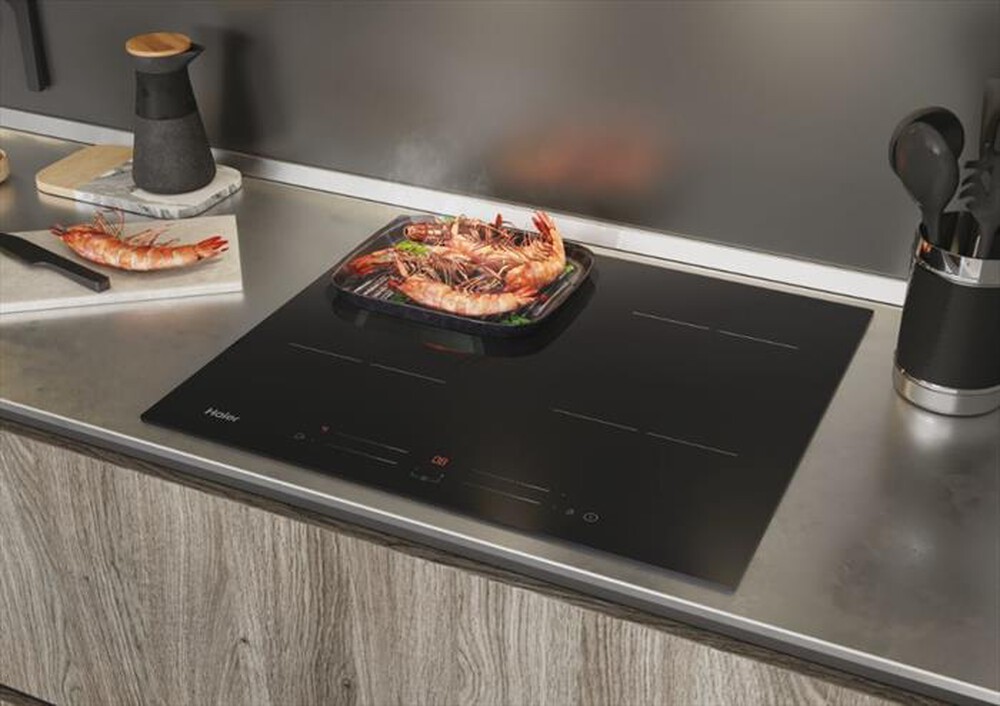 "HAIER - Piano cottura induzione HAISJ64MC 59 cm-Nero"