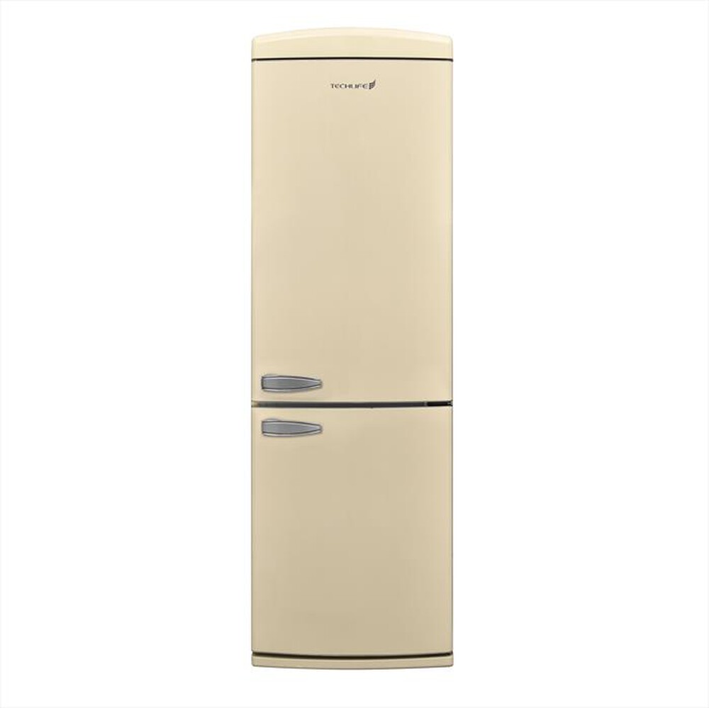 "TECHLIFE - Frigorifero combinato TFCB373V Classe E 331lt-Beige"