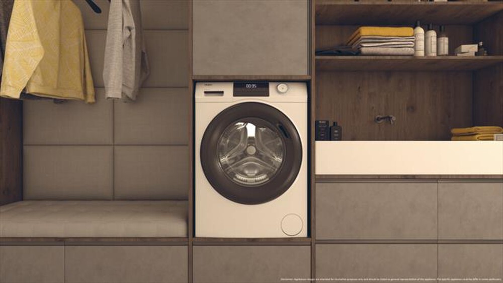 "HAIER - Lavatrice HW100BP14929AS 10 Kg Classe A-White"