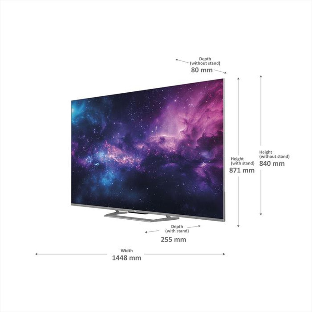 Immagine del prodotto HAIER - Smart TV MINI LED UHD 4K 75" H75M90EUX 144Hz-Nero