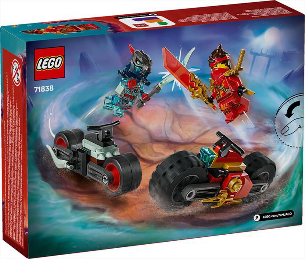 "LEGO - GARA DI VELOCIT SULLA MOTO DI KAI-,"