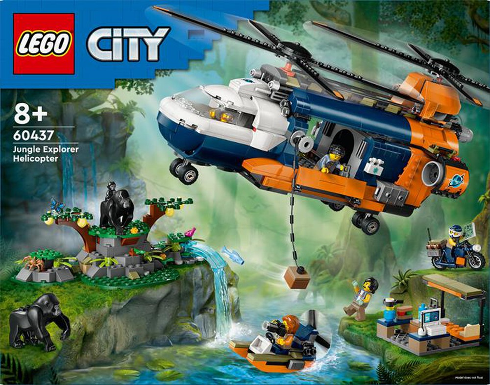 Immagine del prodotto LEGO - CITY Elicottero e Esploratore della giungla 60437