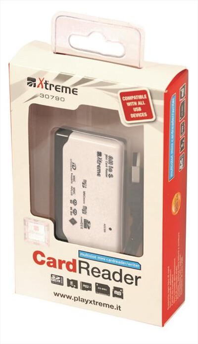 XTREME - 30790 - All in 1 Mini Card Reader USB 2.0