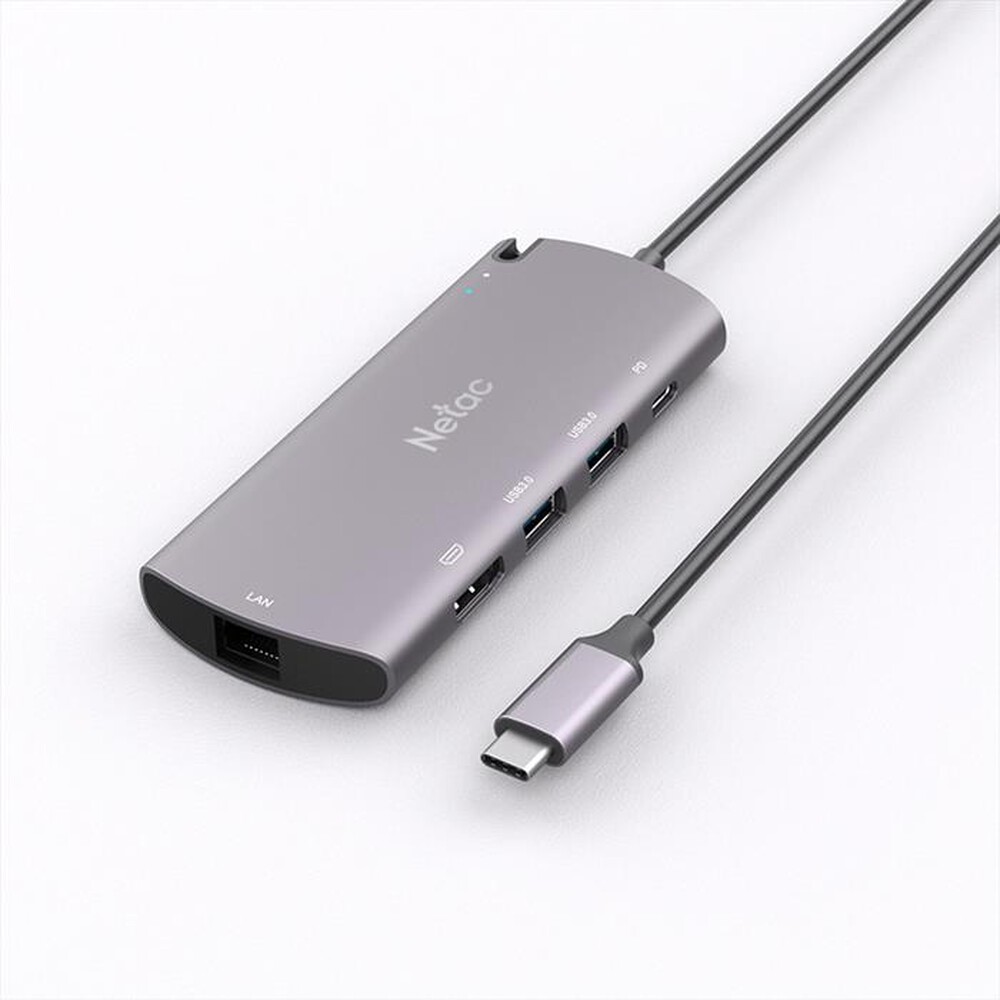 Immagine del prodotto NETAC - CABINET ENCLOSURE ALLUMINIO PER M.2 SATA (6 IN1)-ALUMINIO