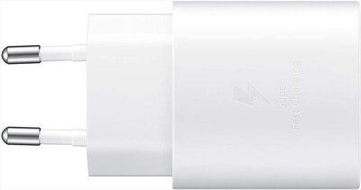 SAMSUNG - WALL CHARGER 25W-Bianco