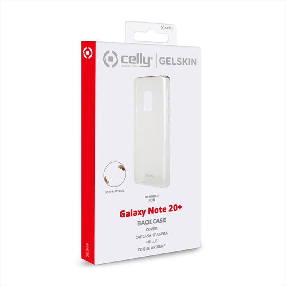 "CELLY - GELSKIN923 - TPU COVER GALAXY NOTE 20+-Trasparente/TPU"