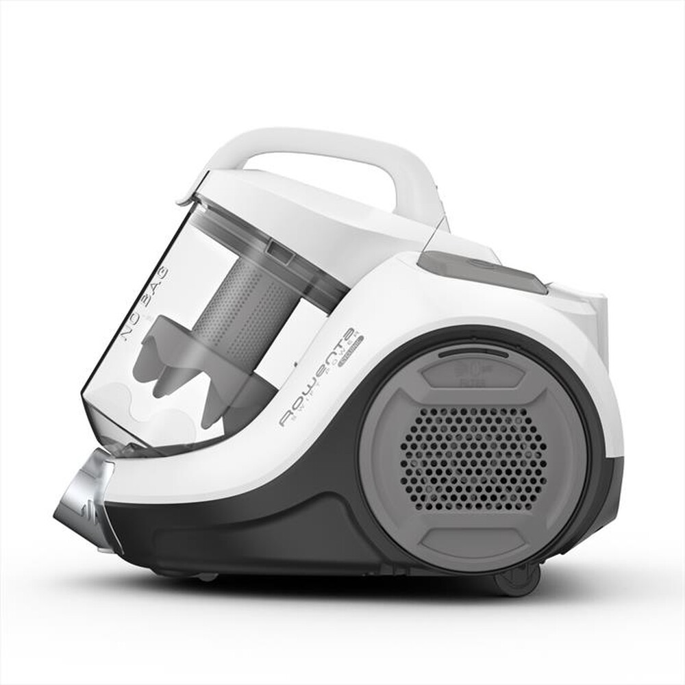 "ROWENTA - RO2957 Aspirapolvere a Traino-BIANCO NEVE / GRIS SOURIS"