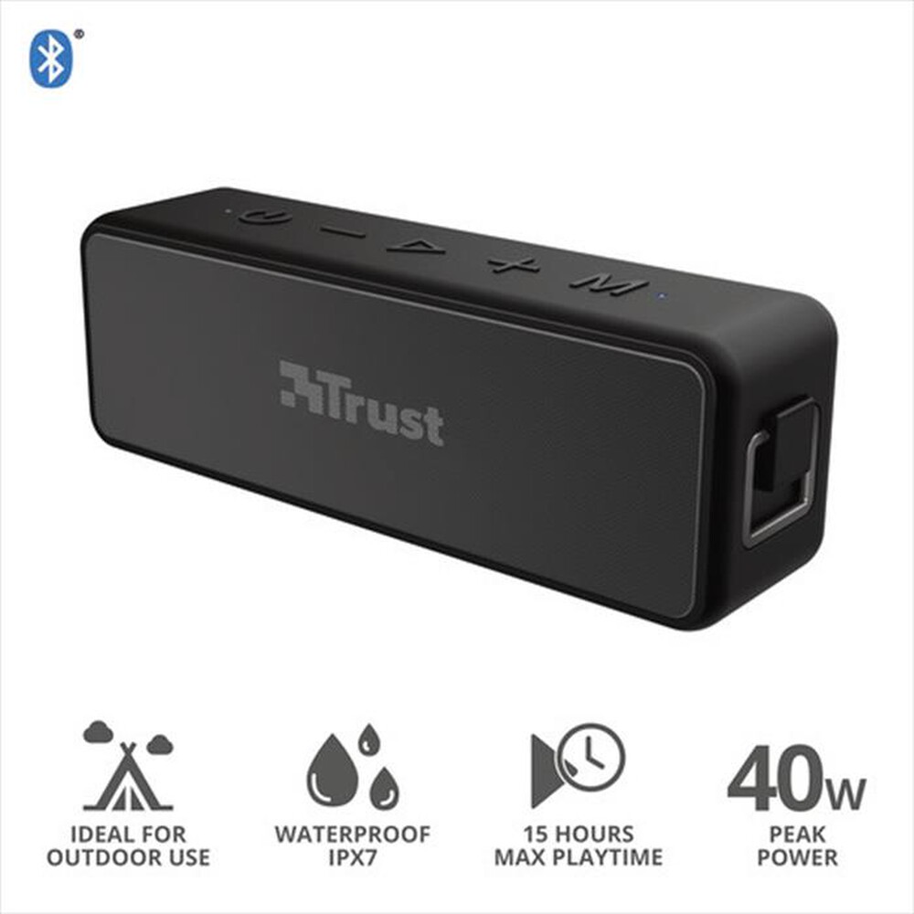 "TRUST - AXXY BLUETOOTH SPEAKER-Black"