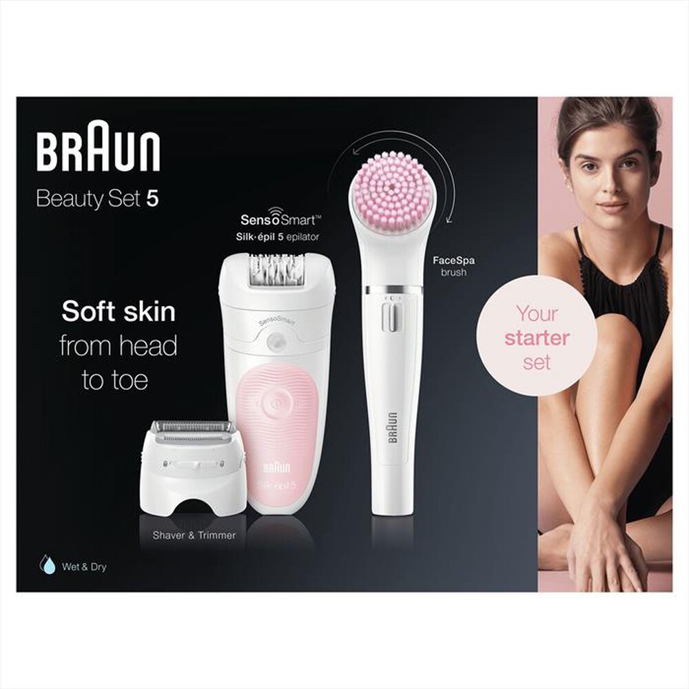 "BRAUN - Silk-épil 5 5-875-Bianco"