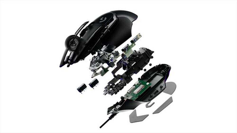 "LOGITECH - Mouse gaming ottico G502 X-Nero"